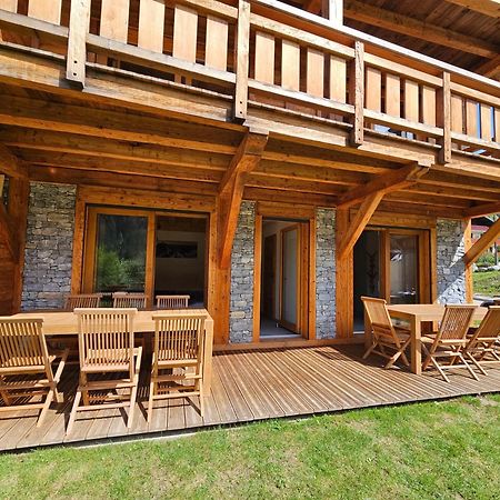 Demi-Chalet Vadel La Panthiaz 15 Pers 5 Chambres Abondance Exterior foto