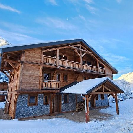 Demi-Chalet Vadel La Panthiaz 15 Pers 5 Chambres Abondance Exterior foto