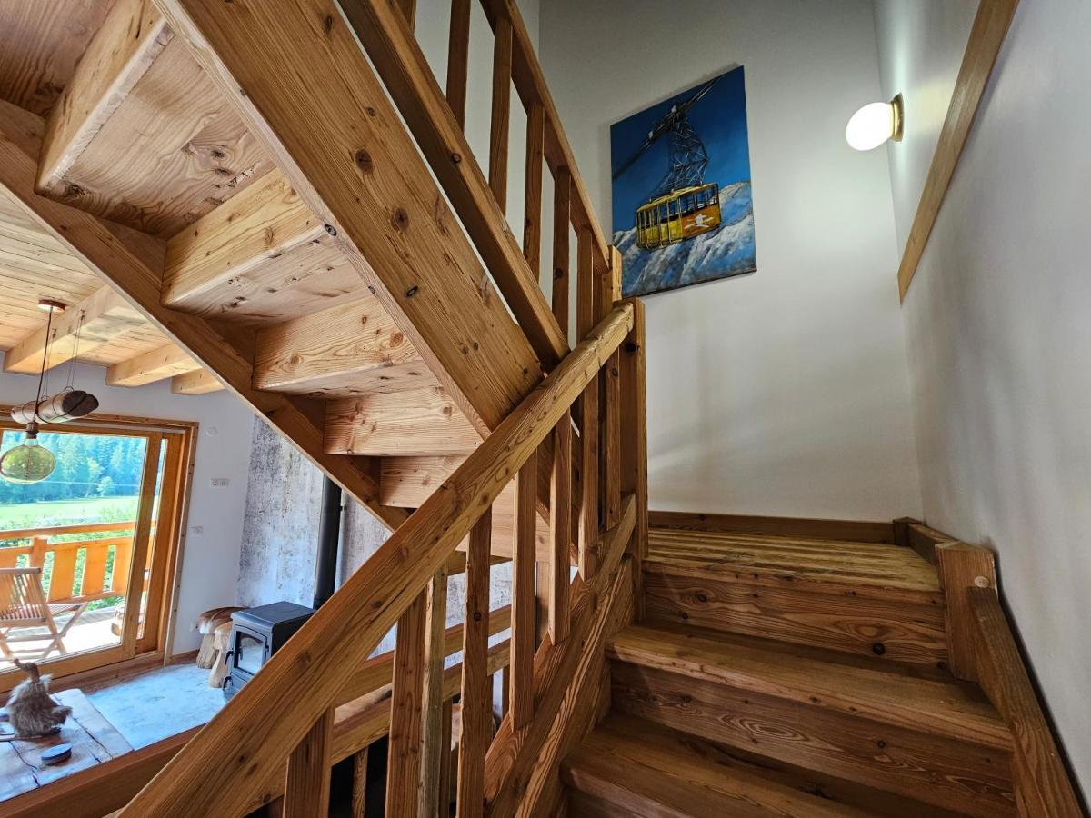 Demi-Chalet Vadel La Panthiaz 15 Pers 5 Chambres Abondance Exterior foto