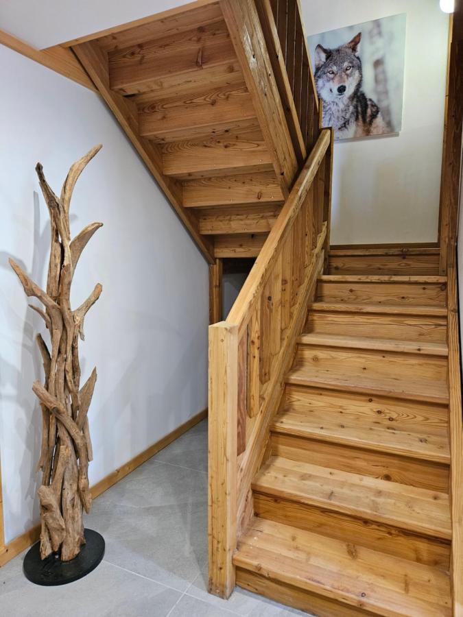 Demi-Chalet Vadel La Panthiaz 15 Pers 5 Chambres Abondance Exterior foto