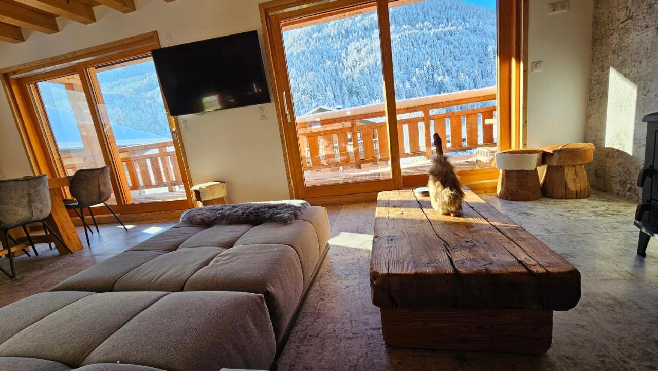 Demi-Chalet Vadel La Panthiaz 15 Pers 5 Chambres Abondance Exterior foto
